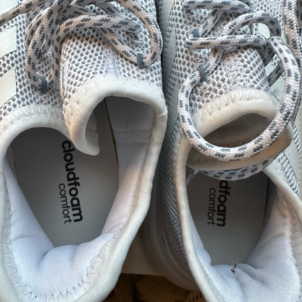 Adidas Little Racer RBN NEW Women's White Sneakers  11 NEW - Picture 6 of 10
